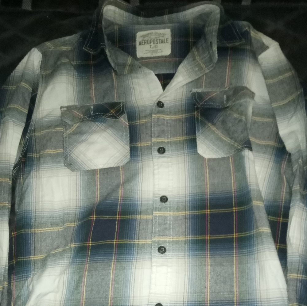 Aeropostale large flannel
